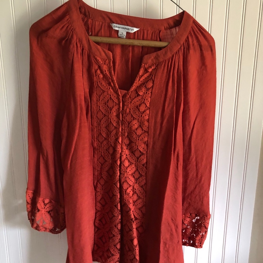 Long sleeve blouse